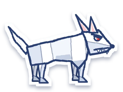 A paper wolf
